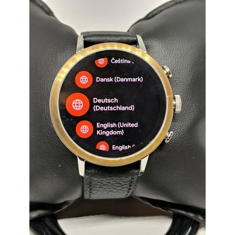 Fossil Gen 4 Authentic Genuine Digital Smart Watch FTW6016 BK274 - Picture 2 of 11